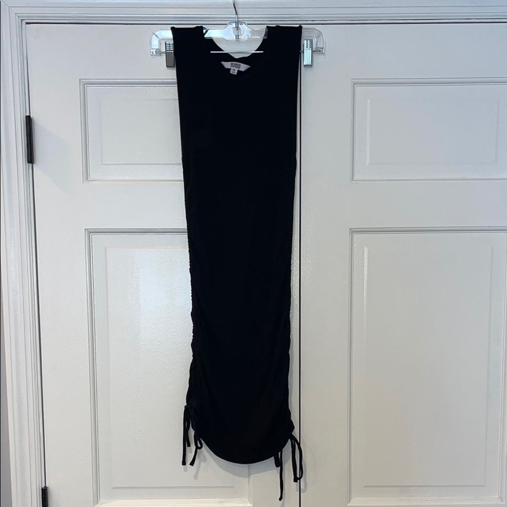 BB Dakota Black Ribbed Dress